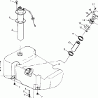 B974071 SL 700 Fuel tank sl 700 b974071, intl. sl 700 i974071, sl...