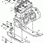 B974572 SLT 700 Engine mounting slt 700 b974572