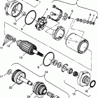 B974572 SLT 700 Starting motor slt 700 b974572