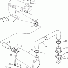 B974473 HURRICANE Exhaust system hurricane b974473 and intl. hurrica...