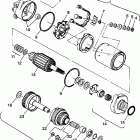 B974090 SL 1050 Starting motor sl 900 b974091 and sl 1050 b974090