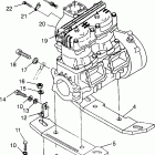 B974473 HURRICANE Engine mounting hurricane b974473 and intl. hurric...