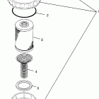 B974071 SL 700 Fuel / water separator sl 700 b974071, intl. sl 70...