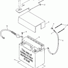 B974590 SLTX Battery box sltx b974590 and intl. sltx i974590