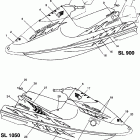 B974090 SL 1050 Decals sl 900 b974091 and sl 1050 b974090
