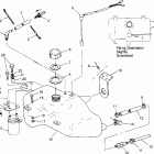 B974088 SL 780 Oil tank sl 780 b974088 and intl. sl 780 i974088