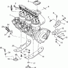 B974088 SL 780 Engine mounting sl 780 b974088 and intl. sl 780 i9...