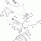 B974071 SL 700 Front storage compartment sl 700 b974071, intl. sl...