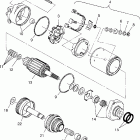 B974978 SLX PRO 785 Starting motor - b974978