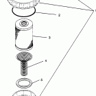 B974588 SLT 780 Fuel / water separator slt 780 b974588