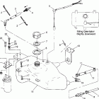 B974071 SL 700 Oil tank sl 700 b974071, intl. sl 700 i974071, sl ...