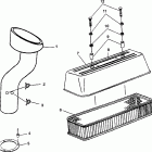 B974090 SL 1050 Air vent sl 900 b974091 and sl 1050 b974090
