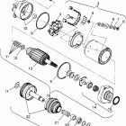 B974473 HURRICANE Starting motor hurricane b974473 and intl. hurrica...