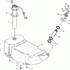 B964287 SLX 780 Fuel tank slx 780 b964287 and intl. slx 780 i96428...