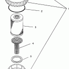 B964087 SL 780 Drain assembly sl 780 b964087 and  intl. sl 780 i9...