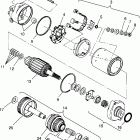 B964066 SL 700 Starting motor sl 700 b964066 and  intl. sl 700 i9...