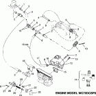 B964166 SLT 700 Cooling system - engine model wc70dcsp01 slt 700 b...
