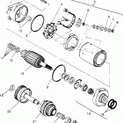 B964287 SLX 780 Starting motor slx 780 b964287 and intl. slx 780 i...