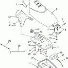 B964287 SLX 780 Front storage compartment slx 780 b964287 and  int...