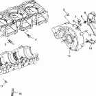 B964590 SLTX Crankcase sltx b964590 and intl. sltx i964590