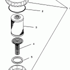 B964588 SLT 780 Fuel / water separator slt 780 b964588 and  intl. ...