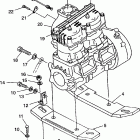 B964466 HURRICANE Engine mounting hurricane b964466 and intl. hurric...
