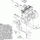 B964166 SLT 700 Engine mounting slt 700 b964166 and  intl. slt 700...
