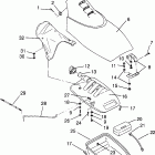 B964291 SL 900 Front storage compartment sl 900 b964291 and  intl...