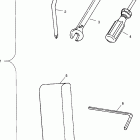 B964588 SLT 780 Tool kit slt 780 b964588 and  intl. slt 780 i96458...