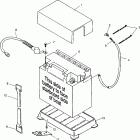 B964166 SLT 700 Battery box slt 700 b964166 and  intl. slt 700 i96...