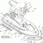 B954287 SLX 780 Hull and body assembly slx 780 b954287