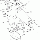 B954170 SLT 750 Front storage compartment  slt 750 b954170