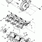 B954358 SL 650 STD Crankcase sl 650 std b954358