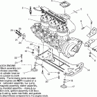 B954170 SLT 750 Engine mounting slt 750 b954170