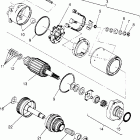 B954170 SLT 750 Starting motor assembly  slt 750 b954170
