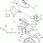 B954287 SLX 780 Front storage compartment  slx 780 b954287