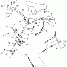 B954358 SL 650 STD Steering sl 650 std b954358