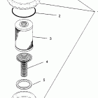 B954170 SLT 750 Drain assembly slt 750 b954170
