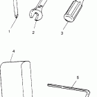 B954170 SLT 750 Tool kit assembly  slt 750 b954170
