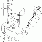 B944058 SL 650 Fuel tank sl 650 b944058