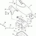 B944058 SL 650 Front storage compartment sl 650 b944058