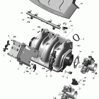 GTX 155,1503 Впускной коллектор и корпус  дросселя