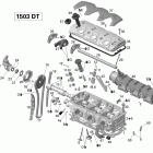 GTI 130, 1503 DT Головка цилиндров