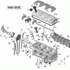 Wake PRO 215,1503 SCIC Головка цилиндров