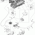Wake 155,1503 NA Опора двигателя и глушитель воздухозаборника