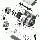 Wake PRO 215,1503 SCIC Впускной коллектор и корпус  дросселя