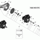 RXT iS 255, 1503 HO ETC Тубо компрессор