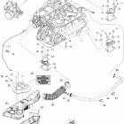 GTX STD 1503 NA Опора двигателя и глушитель воздухозаборника