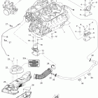 GTX STD & Wake Опора двигателя и глушитель воздухозаборника