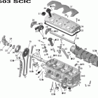 RXT 1503 BVIC, 2007 Головка цилиндров